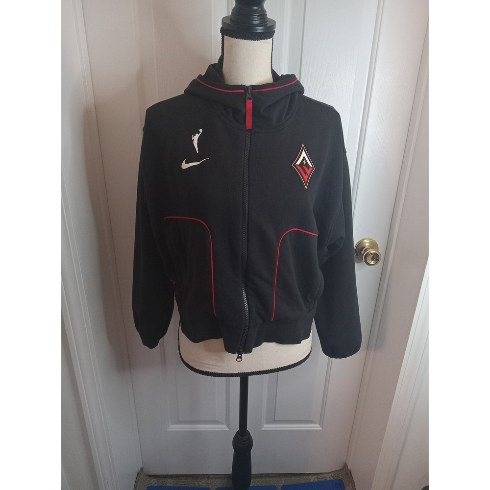 Nike Women's Dri-Fit WNBA Las Vegas Aces Full Zip Knit Hooded Jacket‎ XSMALL